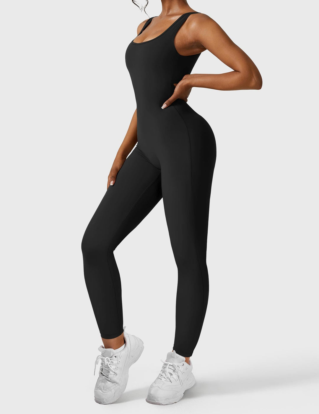 Lisa V-Back Jumpsuit