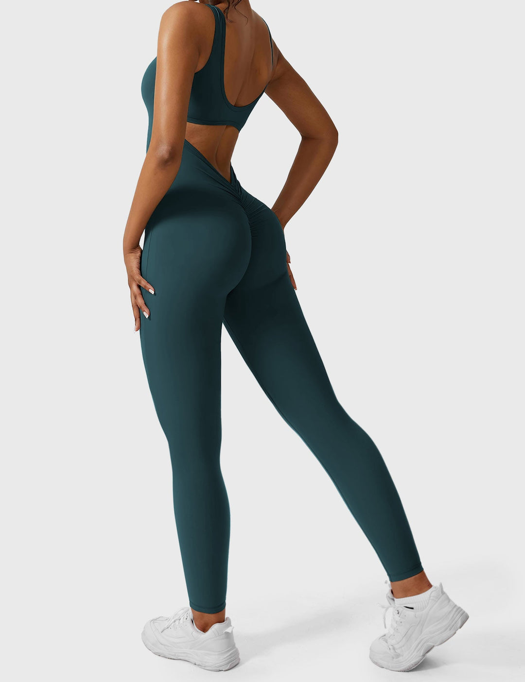 Lisa V-Back Jumpsuit