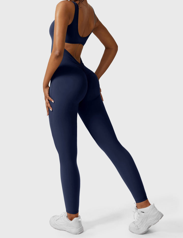 Lisa V-Back Jumpsuit