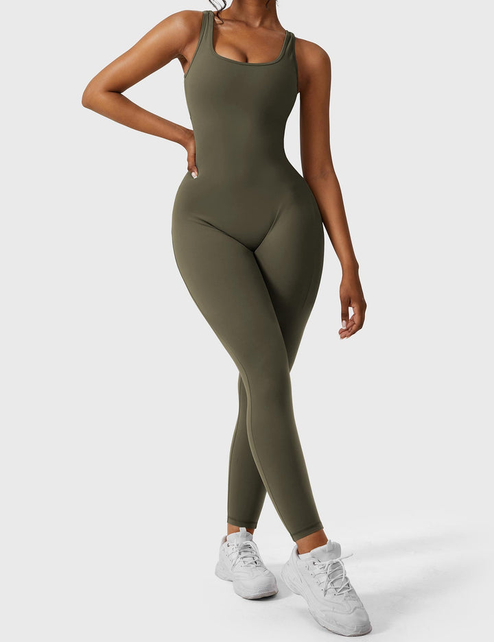 Lisa V-Back Jumpsuit