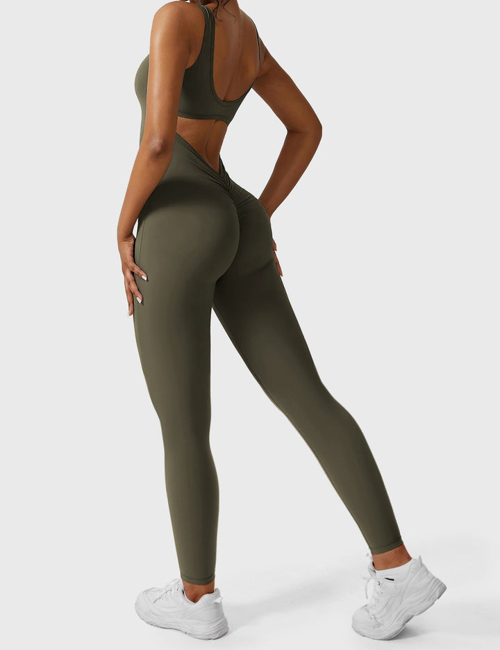 Lisa V-Back Jumpsuit