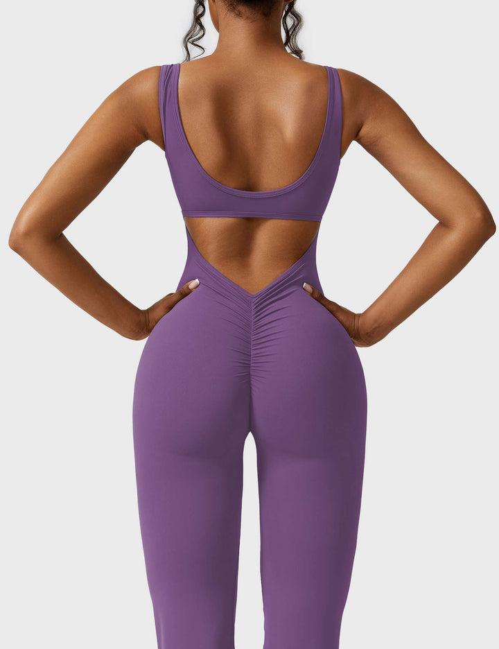 Lisa V-Back Jumpsuit