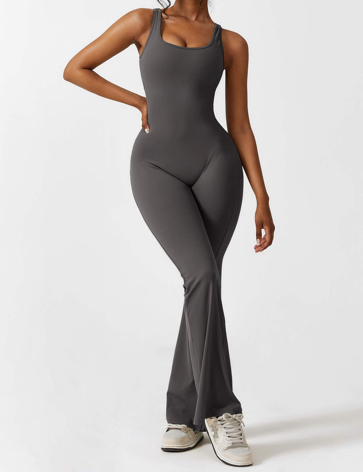 Lisa V-Back Jumpsuit